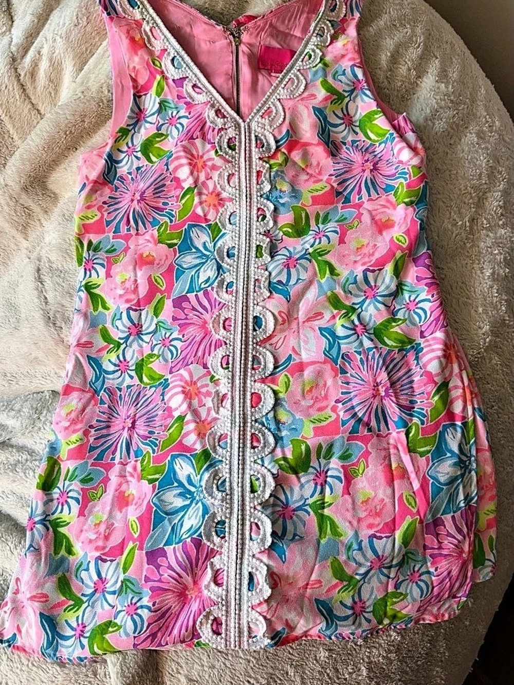 Lilly Pulitzer Women’s Ronnie Appliqué Sleeveless Romper Size 14